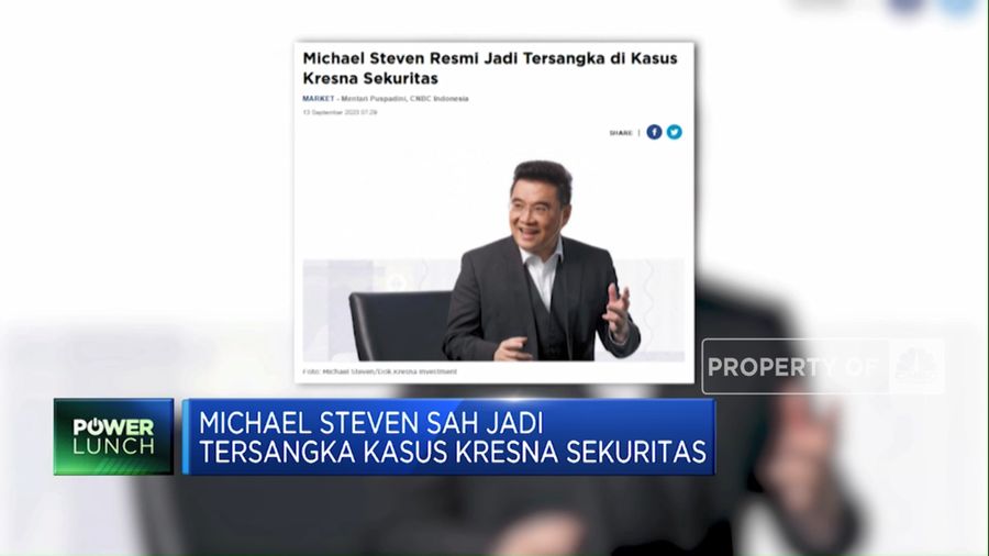 Sah! Michael Steven Jadi Tersangka Kasus Kresna Sekuritas