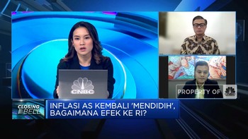 Video: Inflasi AS Kembali Meroket, Apa Efeknya ke RI?