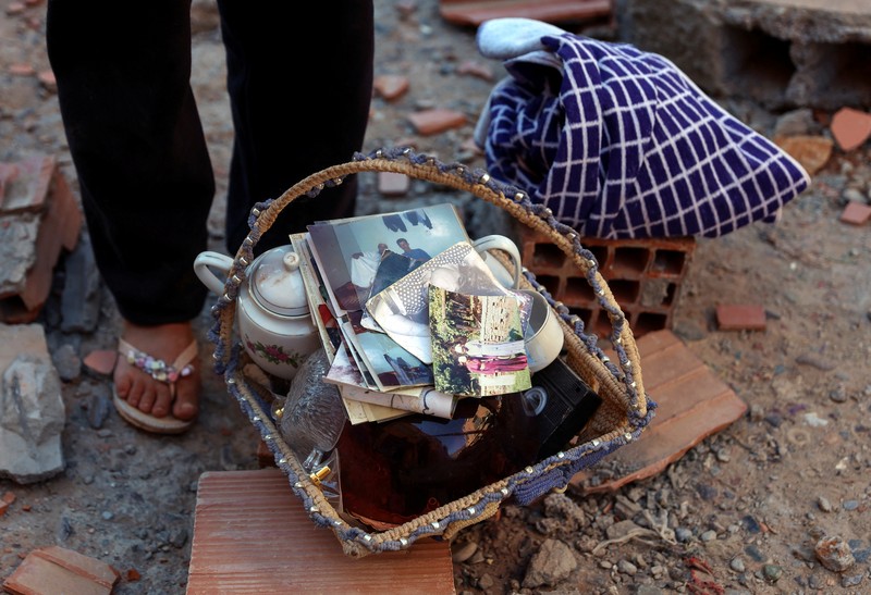 Kisah pilu Imane Ait Said, seorang siswa berusia 19 tahun korban gempa Maroko. (REUTERS/Hannah McKay)