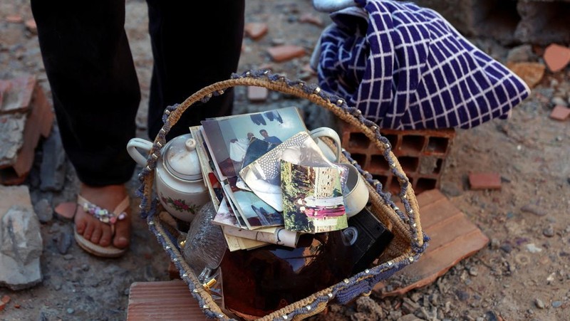Kisah pilu Imane Ait Said, seorang siswa berusia 19 tahun korban gempa Maroko. (REUTERS/Hannah McKay)
