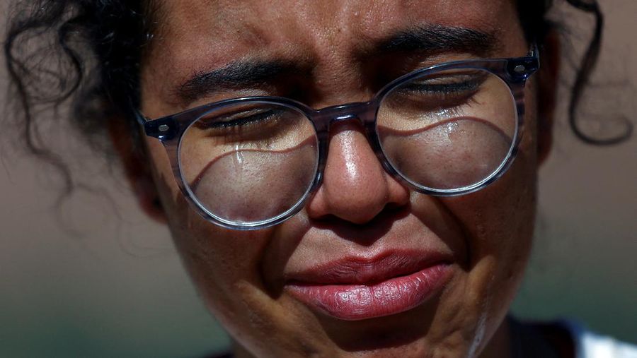 Kisah pilu Imane Ait Said, seorang siswa berusia 19 tahun korban gempa Maroko. (REUTERS/Hannah McKay)