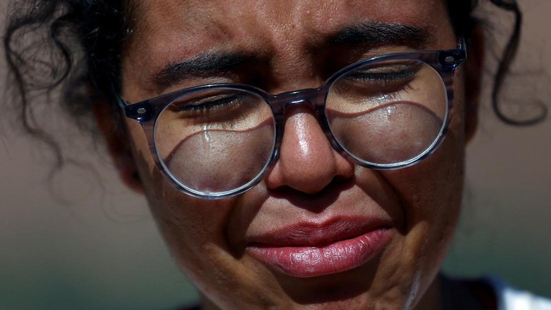 Kisah pilu Imane Ait Said, seorang siswa berusia 19 tahun korban gempa Maroko. (REUTERS/Hannah McKay)