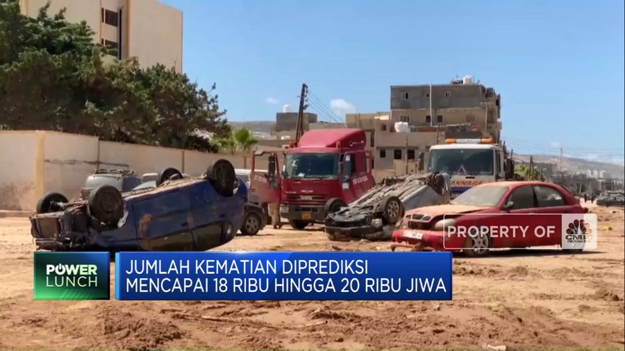 Korban Tewas Banjir Bandang di Libya Diprediksi Capai 18 Ribu