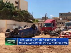 Korban Tewas Banjir Bandang di Libya Diprediksi 20 Ribu Jiwa