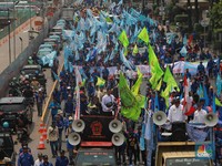 Awas Macet di Jalan Gatsu! Besok Ada Demo Ratusan Buruh
