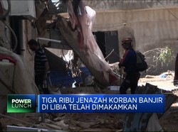 Video: 3.000 Jenazah Korban Banjir di Libia Telah Dimakamkan