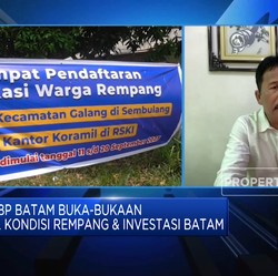 BP Batam: Rp 1,6 Triliun Untuk Relokasi Warga Pulau Rempang