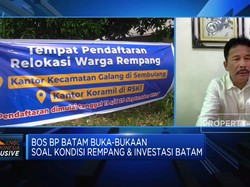 BP Batam: Rp 1,6 Triliun Untuk Relokasi Warga Pulau Rempang