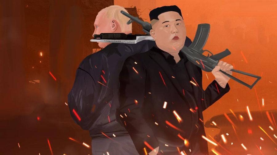 Kim Jong Un Dukung Putin dalam 'Perang Suci' Lawan Barat