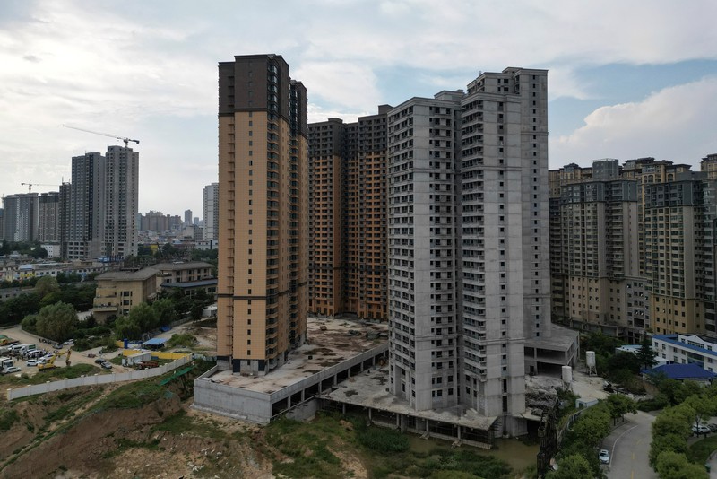 Kisah pembeli proyek apartemen di provinsi Shaanxi, China. (REUTERS/Tingshu Wang) Kisah pembeli proyek apartemen mangkrak di provinsi Shaanxi, China. (REUTERS/Tingshu Wang)