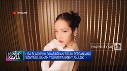 Lisa Blackpink Tolak Perpanjang Kontrak, Saham YG Anjlok
