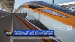 Masyarakat Bisa Jajal KCJB Gratis Hingga Akhir September 2023