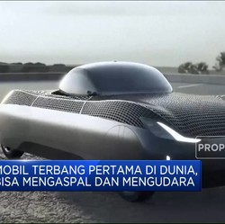 Mobil Terbang Pertama di Dunia, Bisa Mengaspal & Mengudara