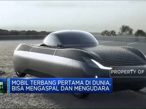 Mobil Terbang Pertama di Dunia, Bisa Mengaspal & Mengudara