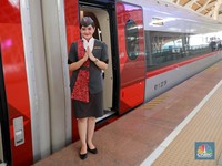 KA Cepat RI Unjuk Gigi, Jakarta-Surabaya Kurang dari 4 Jam
