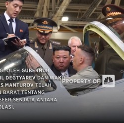 Momen Kim Jong Un Intip Su-57, Jet Tempur Tercanggih Rusia