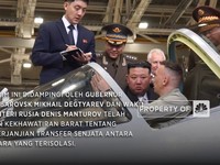 Momen Kim Jong Un Intip Su-57, Jet Tempur Tercanggih Rusia