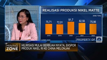 Buah Manis Hilirisasi, Ekspor Produk Nikel RI ke China Naik