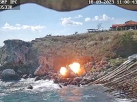 Potret Diduga Drone Rusia 'Nyasar' dan Meledak di Negara NATO