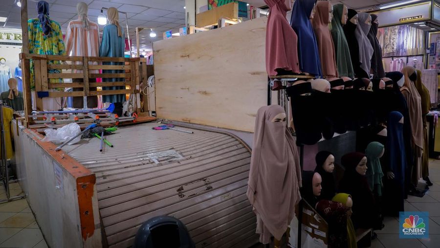 Thamrin City pengalami penurunan yang cukup drastis dalam dua bulan terakhir lantaran sepi pembeli. (CNBC Indonesia/Faisal Rahman)