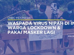 Waspada Virus Nipah di India, Warga Lockdown & Pakai Masker