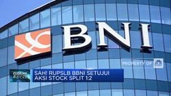 Sah! RUPSLB BBNI Setujui Aksi Stock Split 1:2