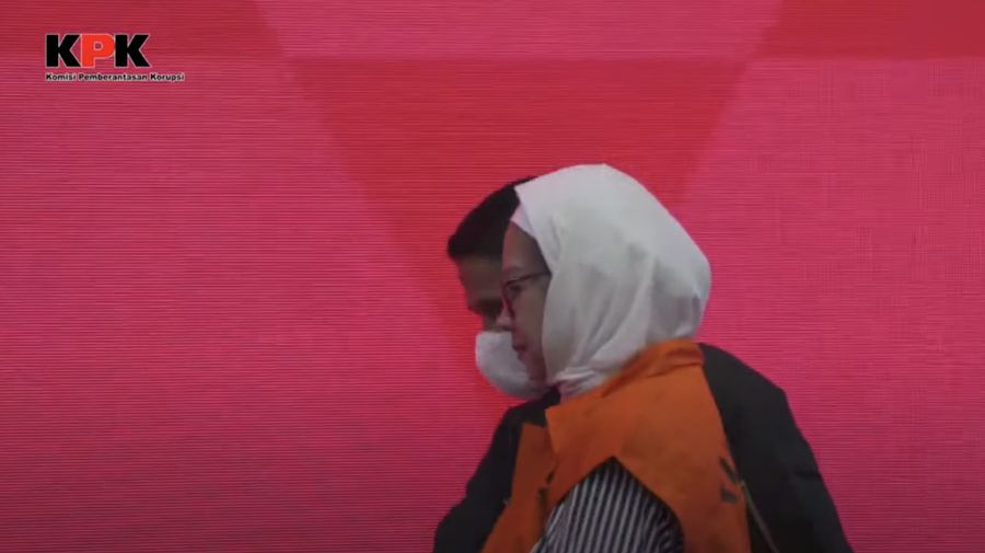 Konferensi pers Penetapan dan Penahanan TSK terkait TPK pengadaan LNG di PT.Pertamina TA 2011-2021