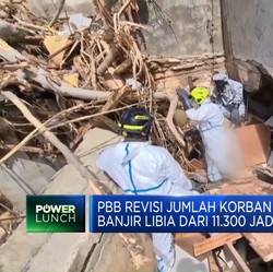 PBB Revisi Jumlah Korban Tewas Banjir Libia