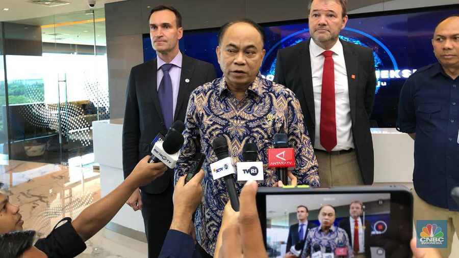 Menteri Kominfo Budi Arie Setiadi Bertemu dengan Perwakilan Denmark dan Finlandia di Kantor Kementerian Kominfo (²©²ÊÍøÕ¾/Novina)
