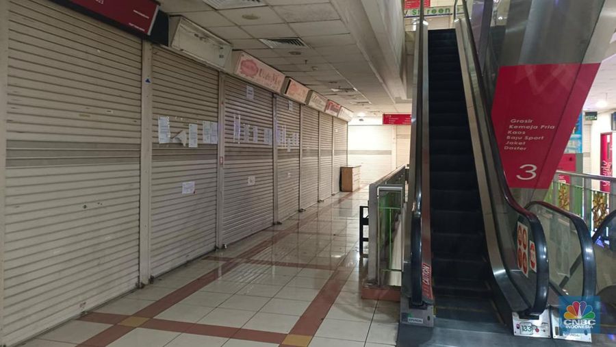 Pasar tanah abang, Jakarta, Rabu (20/9/2023). (CNBC Indonesia/Martyasari Rizky)