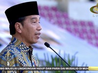 Jokowi: RI Butuh Pemimpin yang Berani Hadapi Negara Manapun!
