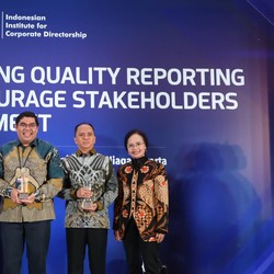 Jalankan Tata Kelola yang Baik, PTBA Raih Penghargaan Ini