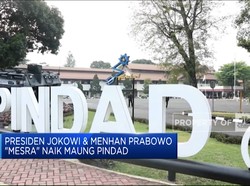 Video: Simak "Kemesraan" Jokowi & Prabowo Naik Maung Pindad!