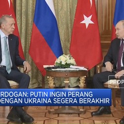 Erdogan: Putin Ingin Perang Dengan Ukraina Segera Berakhir