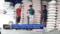 Harga Beras Pecah Rekor Lagi, Hari Ini Tembus Rp 13.000/Kg