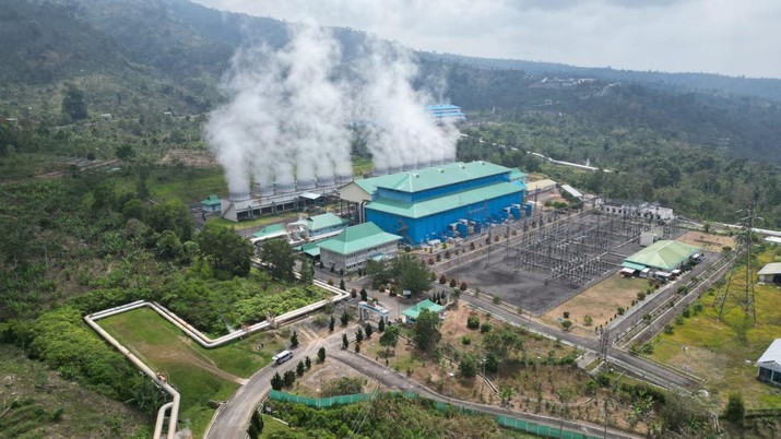 Pembangkit Listrik Tenaga Panas Bumi (PLTP) Tanggamus 110 MW di Ulubelu, Lampung. Dok PLN