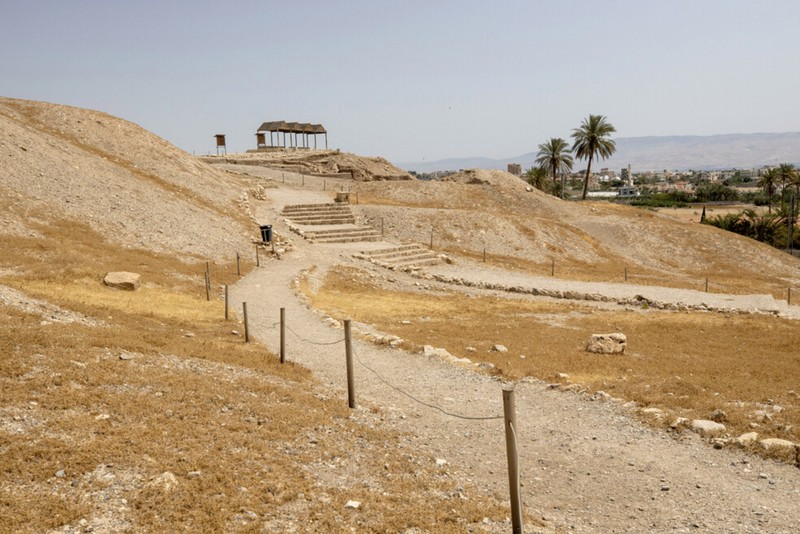 Situs Jericho/Tell es-Sultan di Tepi Barat, Palestina (Ministry of Tourism and Antiquities (MoTA) via Unesco)