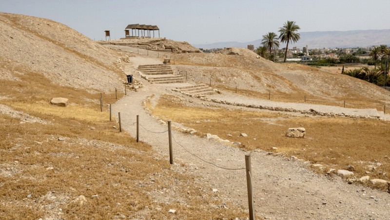 Situs Jericho/Tell es-Sultan di Tepi Barat, Palestina (Ministry of Tourism and Antiquities (MoTA) via Unesco)