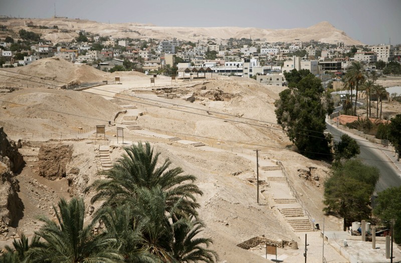 Situs Jericho/Tell es-Sultan di Tepi Barat, Palestina (Ministry of Tourism and Antiquities (MoTA) via Unesco) Situs Jericho/Tell es-Sultan di Tepi Barat, Palestina (Ministry of Tourism and Antiquities (MoTA) via Unesco)