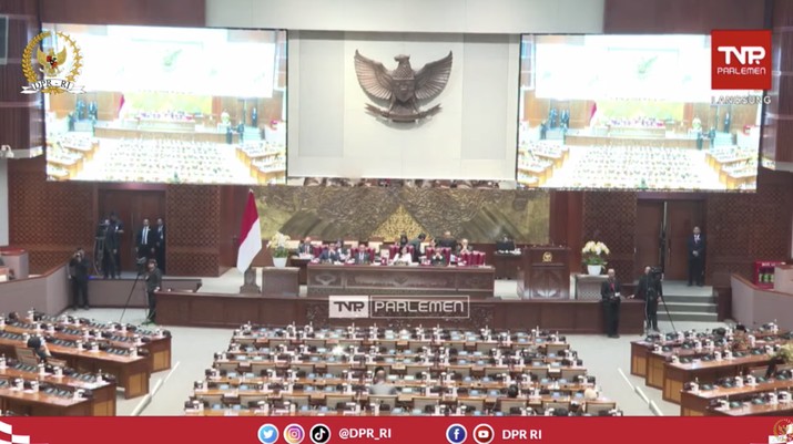 Rapat Paripurna DPR RI ke-6 Masa Persidangan I Tahun Sidang 2023-2024 Rapat Paripurna DPR RI ke-6 Masa Persidangan I Tahun Sidang 2023-2024