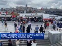 Bank Sentral Turki & Bank Sentral Swedia Kerek Suku Bunga