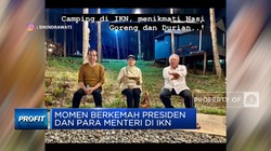 Video: Momen Berkemah Jokowi dan Para Menteri di IKN