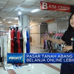Video: Pasar Tanah Abang Sepi, Belanja Online Lebih Murah?