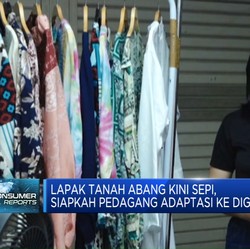 Pasar Tanah Abang Ramai Akankah Tinggal Kenangan?