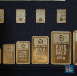 Diskon Jumbo! Harga Emas Antam Logam Mulia Hari Ini Jatuh Rp 11.000