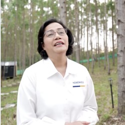 Respons Sri Mulyani Ditanya Anggaran Kemenhan Mandek Saat Pandemi