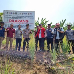 Satgas BLBI Sita Tanah Bank PDFCI di Cianjur
