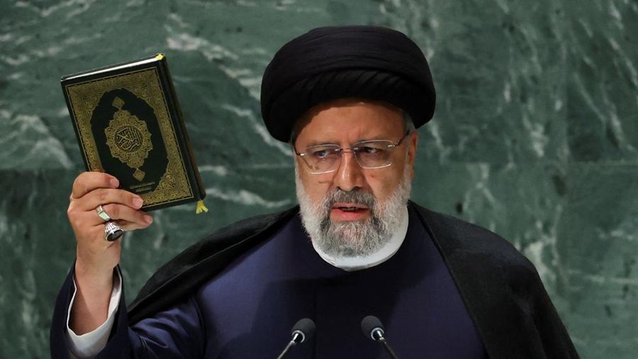 Iran's President Ebrahim Raisi arrives to address the 78th Session of the U.N. General Assembly in New York City, U.S., September 19, 2023.  REUTERS/Mike Segar