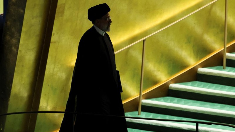 Iran's President Ebrahim Raisi arrives to address the 78th Session of the U.N. General Assembly in New York City, U.S., September 19, 2023.  REUTERS/Mike Segar