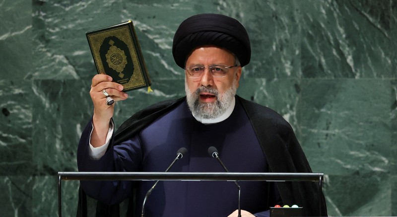 Iran's President Ebrahim Raisi arrives to address the 78th Session of the U.N. General Assembly in New York City, U.S., September 19, 2023.  REUTERS/Mike Segar